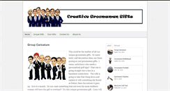 Desktop Screenshot of creativegroomsmengifts.com